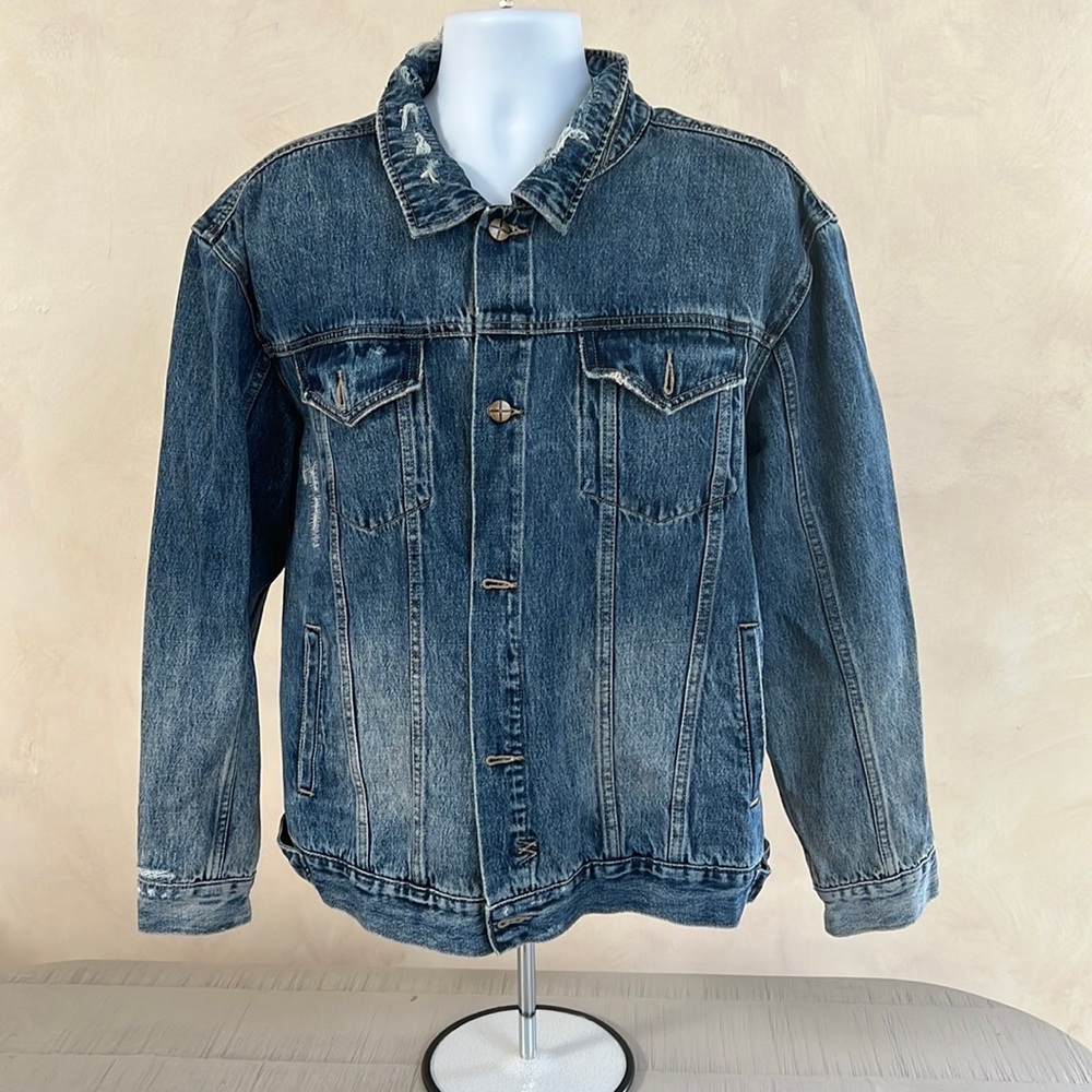 Ksubi distressed denim jacket
